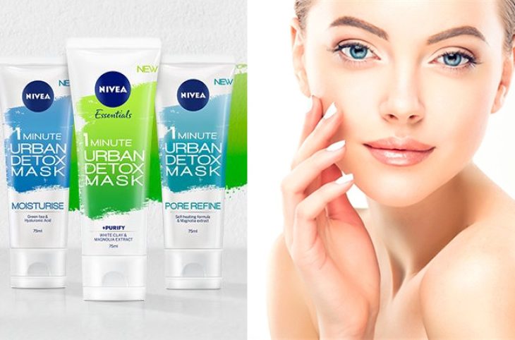 Νέες μάσκες προσώπου 1 Minute Urban Detox από την Nivea - LadiesWorld.gr